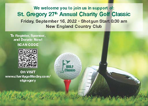 St. Gregory 27th Annual Charity Golf Classic